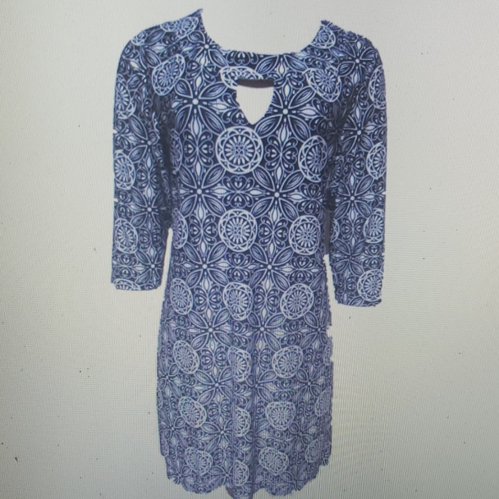 Ava Lynne 3/4 Sleeve Dress Yvette Dress New Balck